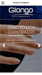 Mobile Screenshot of giongoadvogados.com.br
